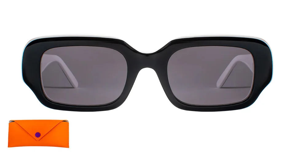 MARCO MOTTA SOL MOD MAREA NEGRO/BLANCO LENTE AR GRIS 51X21 (2026)